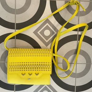 Small yellow purse